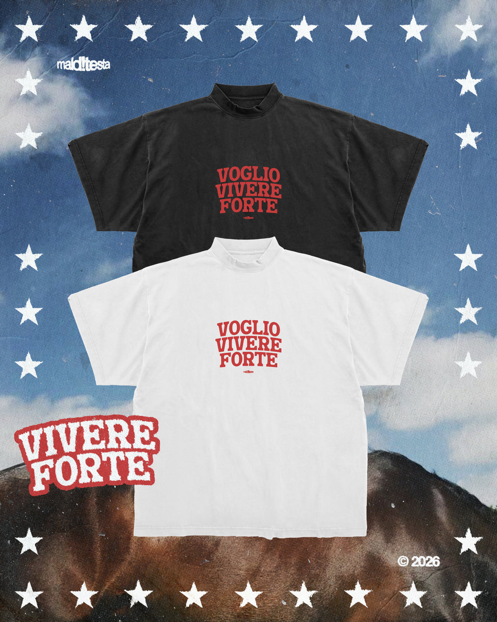 TEE ★ VIVERE FORTE
